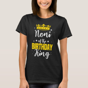 ノニオブザ誕生日キングパーティークラウンブデイセレブラ Tシャツ
