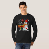 ノニーちゃん大好きスノーマンクリスマスXmas 2 Tシャツ (正面フル)