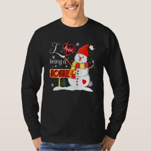 ノニーちゃん大好きスノーマンクリスマスXmas 2 Tシャツ