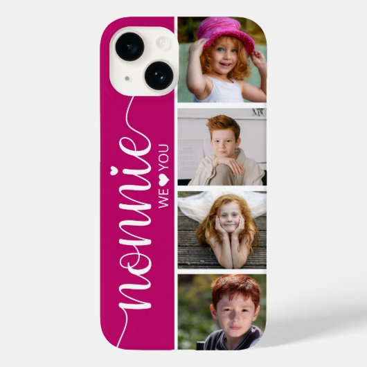 ノニーの4枚の写真 Case-Mate iPhoneケース (裏面)