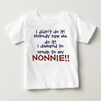 ノニー話に頼む!ベビーTシャツ ベビーTシャツ