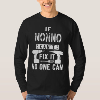ノノもしノは修正できない誰もイタリアのグライタリアンー Tシャツ