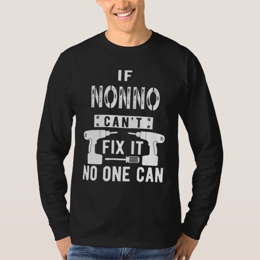 ノノもしノは修正できない誰もイタリアのグライタリアンー Tシャツ (正面)