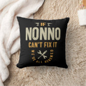 ノノもしノは修正できない、我々は皆ねじ込まれている – おじいちゃん クッション (ブランケット)