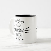 ノノ最高のノノ ツートーンマグカップ (正面左)