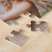 ノノ最高のノノ |孫の写真コラージュ ジグソーパズル (側面)