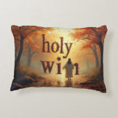 ノハロウィーンYesホーリーウィン アクセントクッション (裏面)