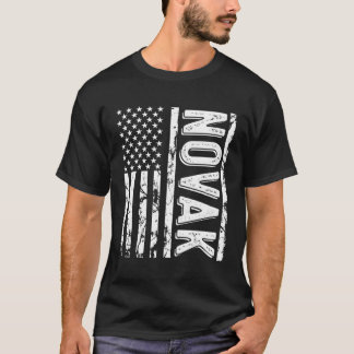 ノバク姓Surname Team Novakファミリー懇親会 Tシャツ