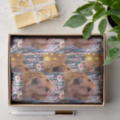 ノバザゴールデンレトリエバーサンタクリスマス 薄葉紙 (ギフト)