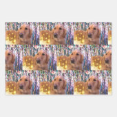 ノバザゴールデンレトリバー – ラッピング紙シート ラッピングペーパーシート (正面3)