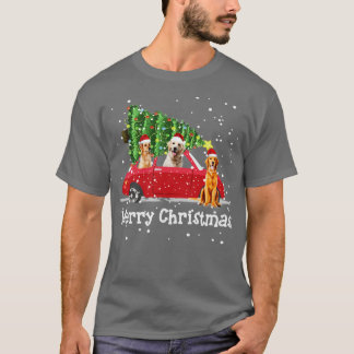 ノバスコシアおもしろいダックトーリングレトリバーライドカー Tシャツ