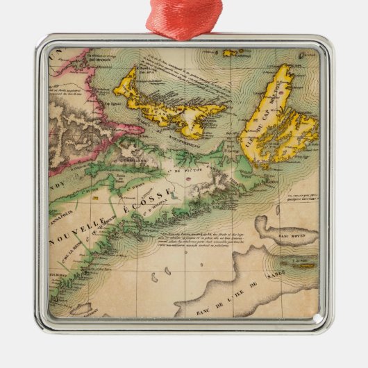 ノバスコシアおよびニューブランズウィック44 メタルオーナメント (正面)