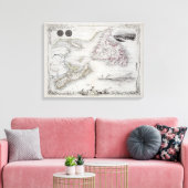 ノバスコシアとニューファンドランド,連続世界産 キャンバスプリント (インサイチュ (リビング))