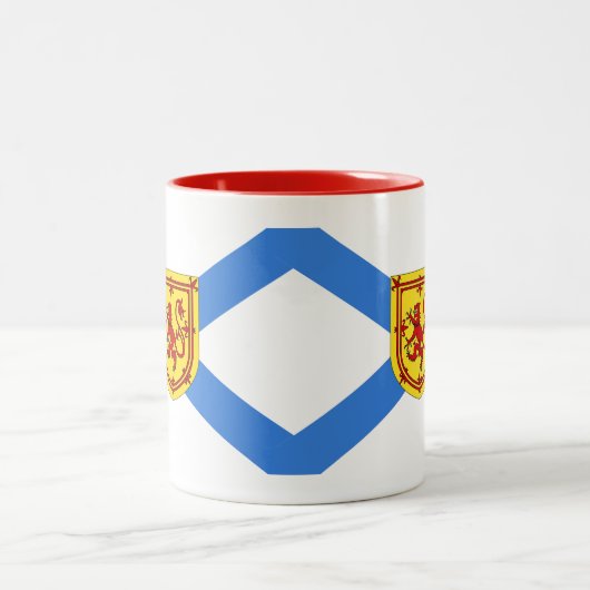 ノバスコシアのコーヒーティーカップのマグ ツートーンマグカップ (中央)