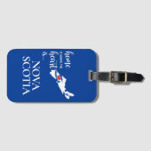 ノバスコシアの家はハート... ラゲッジタグ (正面横)