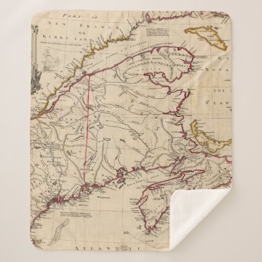 ノバスコシアの岬のイギリス シェルパブランケット (正面)