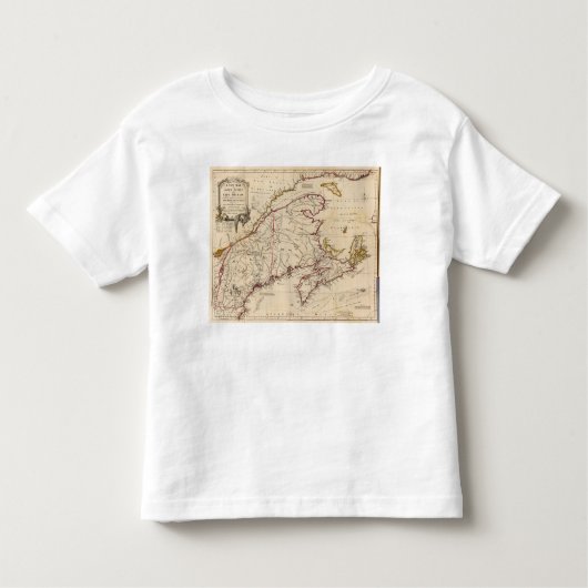 ノバスコシアの岬のイギリス トドラーTシャツ (正面)