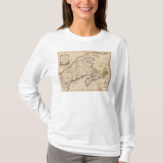ノバスコシアの岬のイギリス Tシャツ (正面)