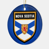 ノバスコシアの旗 セラミックオーナメント (左)