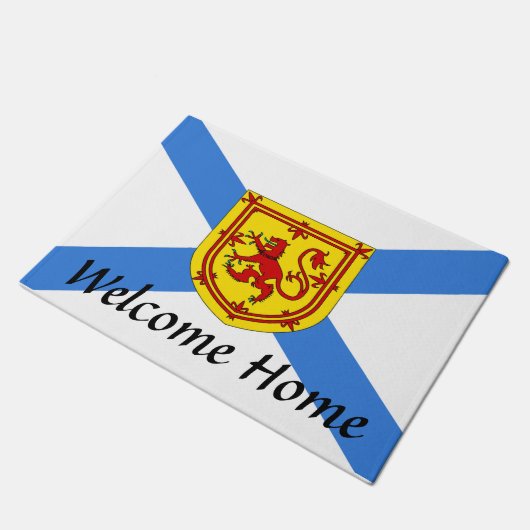 ノバスコシアの歓迎された家のマットのカナダのマットのドア・マット ドアマット (アングル)