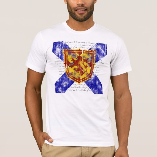 ノバスコシアの男性軽いワイシャツ Tシャツ (正面)