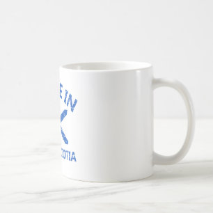 ノバスコシアの紋章付き外衣 コーヒーマグカップ