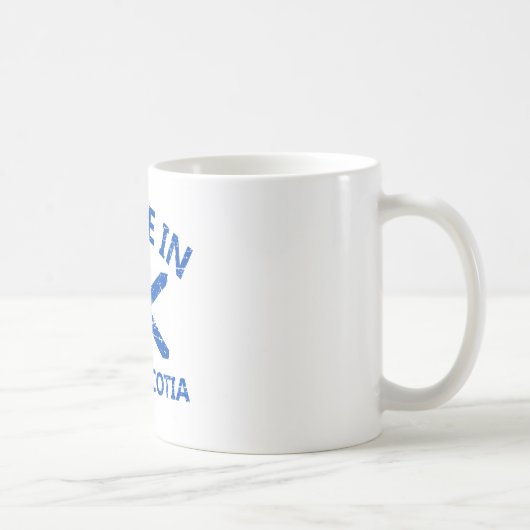 ノバスコシアの紋章付き外衣 コーヒーマグカップ (右)