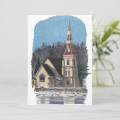 ノバスコシアクリスマスフラットホリデーカード シーズンカード (スタンド正面)