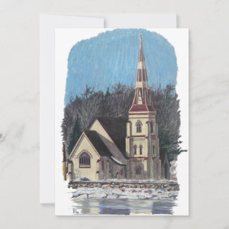 ノバスコシアクリスマスフラットホリデーカード シーズンカード