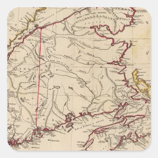 ノバスコシアケープイギリス スクエアシール (正面)