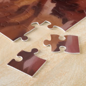 ノバスコシアダックテリアイン紅葉秋 ジグソーパズル (側面)