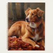 ノバスコシアダックテリアイン紅葉秋 プランナー手帳 (正面)