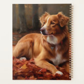 ノバスコシアダックテリアイン紅葉秋 プランナー手帳 (裏面)