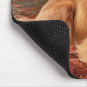 ノバスコシアダックテリアイン紅葉秋 マウスパッド (コーナー)