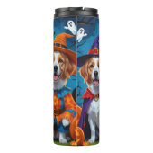 ノバスコシアダックトレラーパンプキンハロウィンおもしろい タンブラー (裏面)