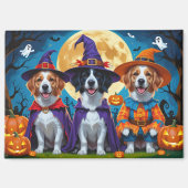 ノバスコシアダックトレラーパンプキンハロウィンおもしろい マグネット (正面)