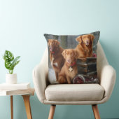 ノバスコシアダックトレラーレトリエバースノーイーズレイ クッション (椅子)