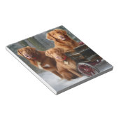 ノバスコシアダックトレラーレトリエバースノーイーズレイ ノートパッド (アングル)