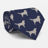 ノバスコシアダックトレリンレトリエバーシルエット ネクタイ (ロール)