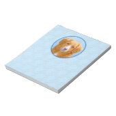 ノバスコシアダックトレリンレトリエバードッグ絵画ズ ノートパッド (回転)