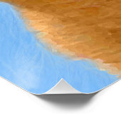 ノバスコシアダックトレリンレトリエバードッグ絵画ズ ポスター (コーナー)