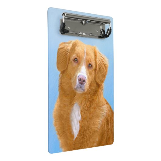 ノバスコシアダックトレリンレトリエバードッグ絵画ズ ミニクリップボード (アングル)