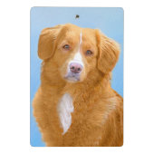 ノバスコシアダックトレリンレトリエバードッグ絵画ズ ミニクリップボード (裏面)
