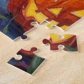 ノバスコシアダックトレリンレトリエバーハロウィーン ジグソーパズル (側面)