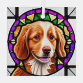 ノバスコシアダックトレリンレトリバー「ステンド」 ガラスオーナメント (裏面)