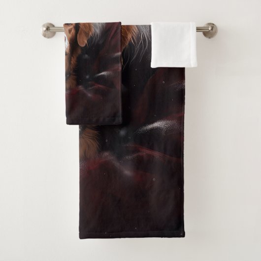 ノバスコシアダックトーラーウィズサンタクロースフェスティバル バスタオルセット (インサイチュ)