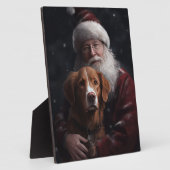 ノバスコシアダックトーラーウィズサンタクロースフェスティバル フォトプラーク (側面)