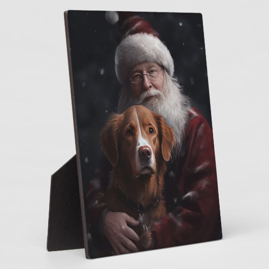 ノバスコシアダックトーラーウィズサンタクロースフェスティバル フォトプラーク (側面)