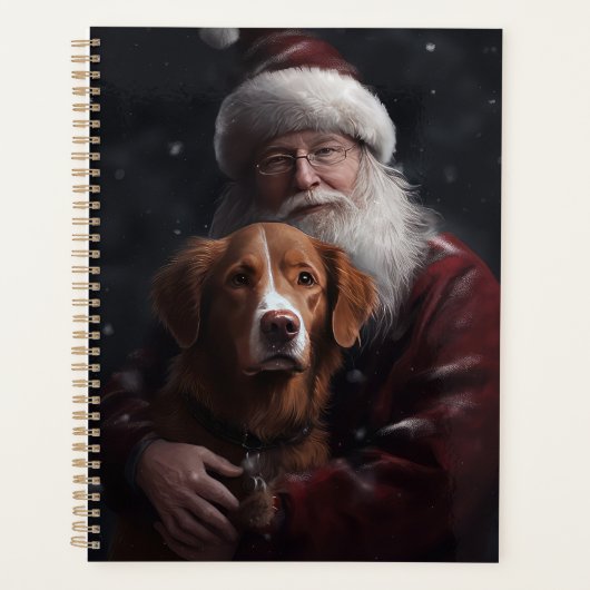 ノバスコシアダックトーラーウィズサンタクロースフェスティバル プランナー手帳 (正面)