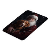 ノバスコシアダックトーラーウィズサンタクロースフェスティバル マグネット (左側)